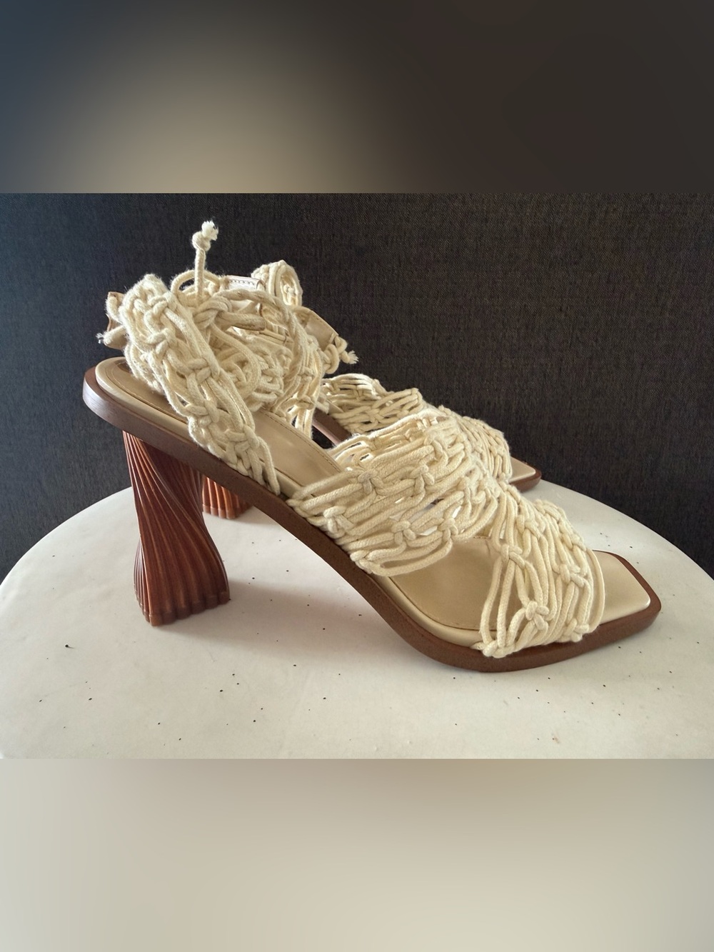 Sam Edelman Harleigh Ankle Wrap Heel-10 - Picture 3 of 12